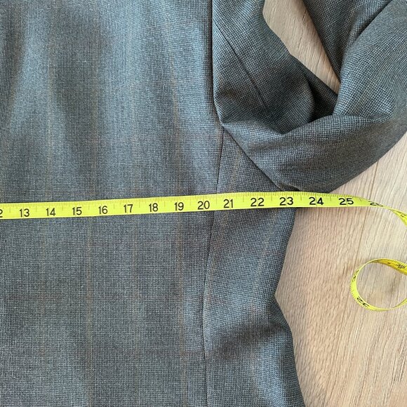 Men's Wool/Silk  Fine Suiting Blazer/Jacket sz 44S - Blue Slate - Picture 10 of 13